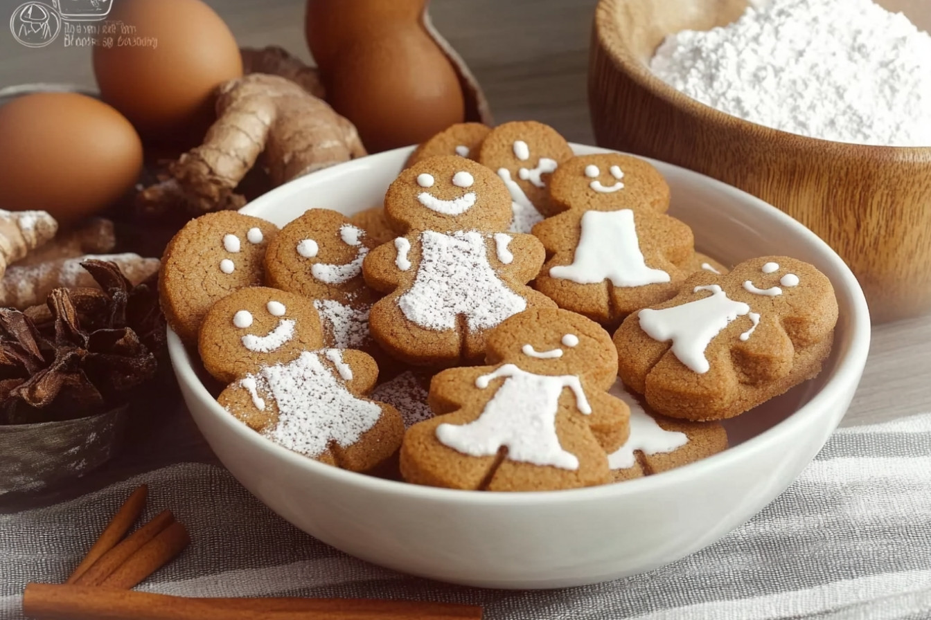 Galletas de jengibre y canela