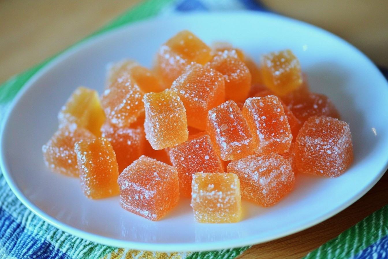 Gominolas caseras de frutas