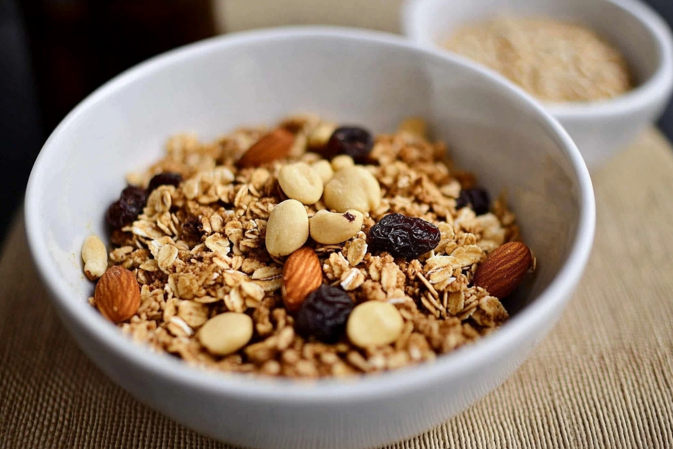 Granola casera fácil y saludable