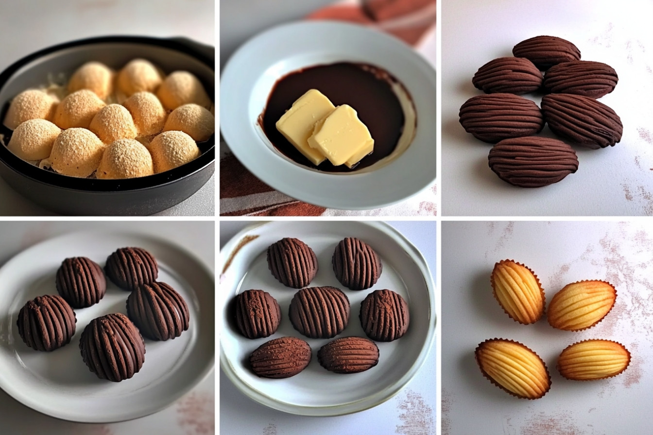 Magdalenas de chocolate