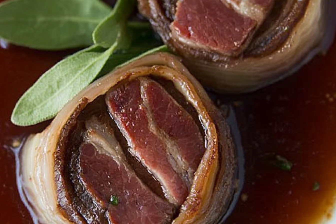 Medallones de vacuno con bacon