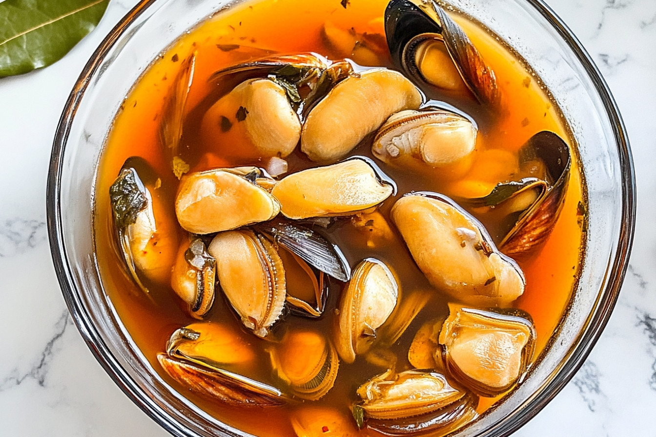 Mejillones en escabeche