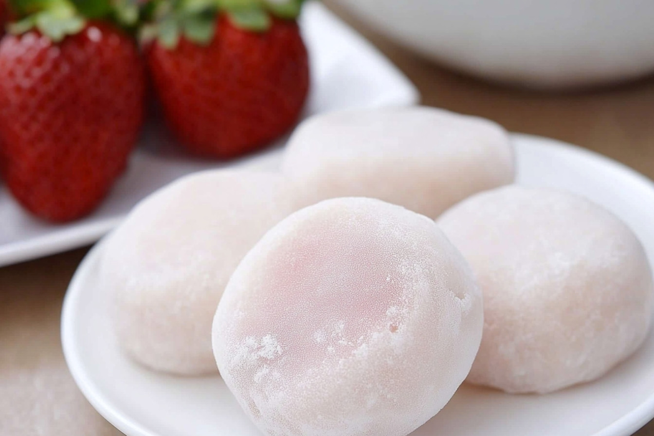 Mochis caseros japoneses