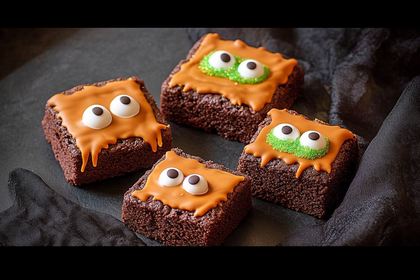 Monstruitos de chocolate para Halloween