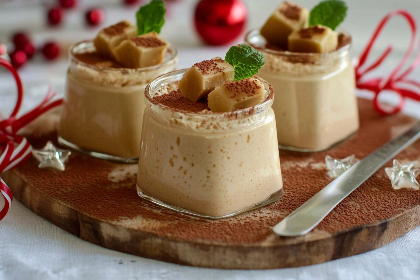 Mousse de turrón