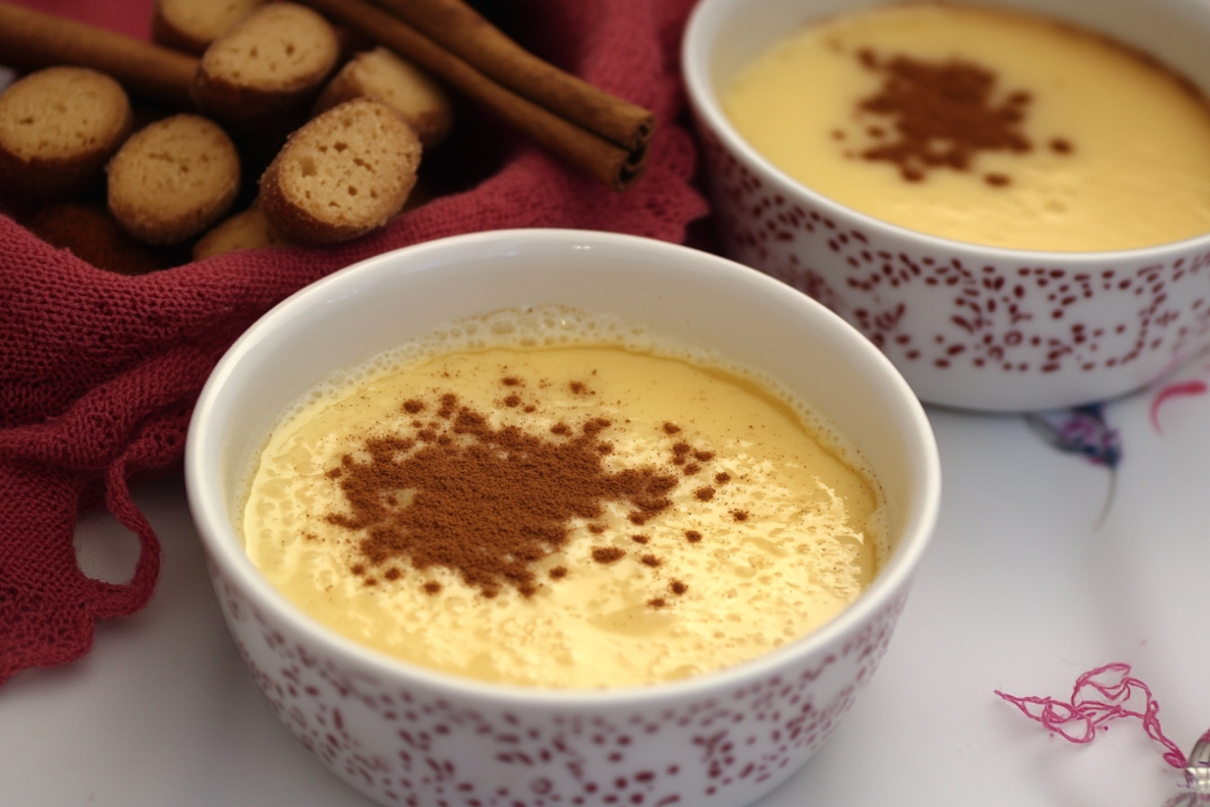 Natillas de leche caseras