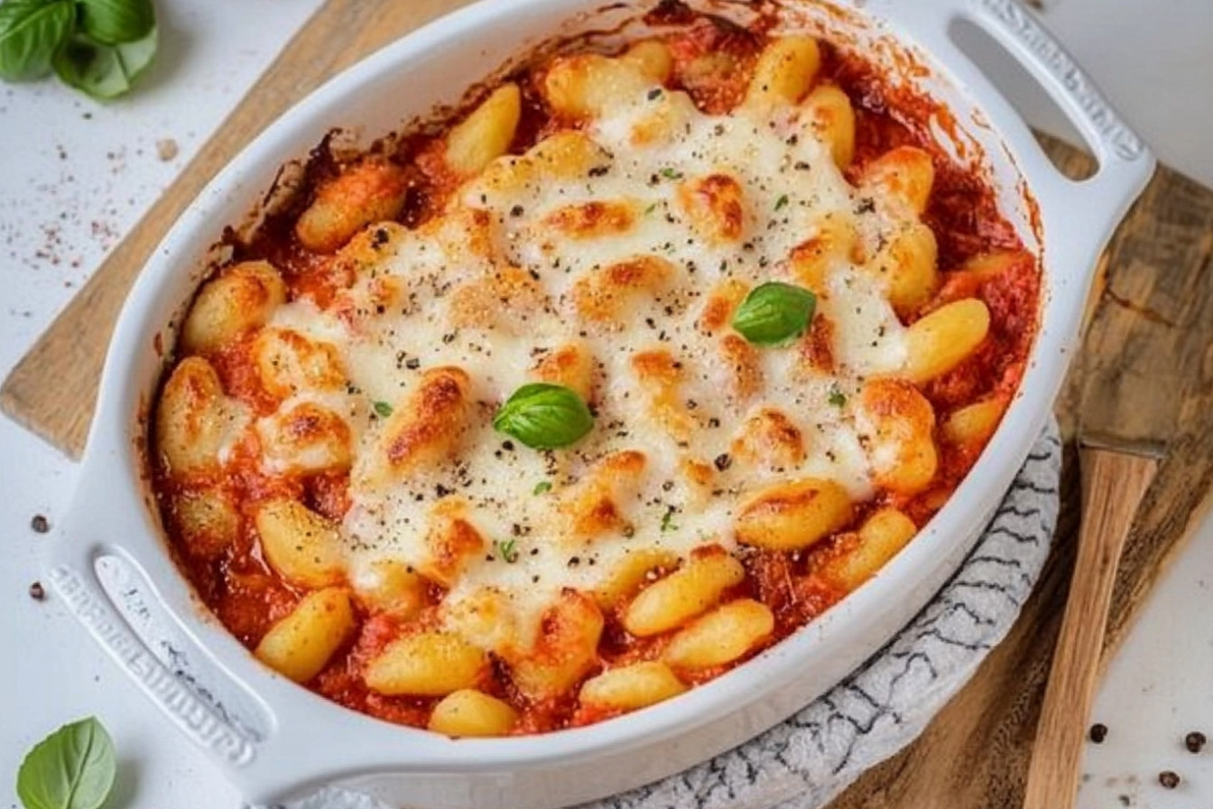 Ñoquis sardos al horno