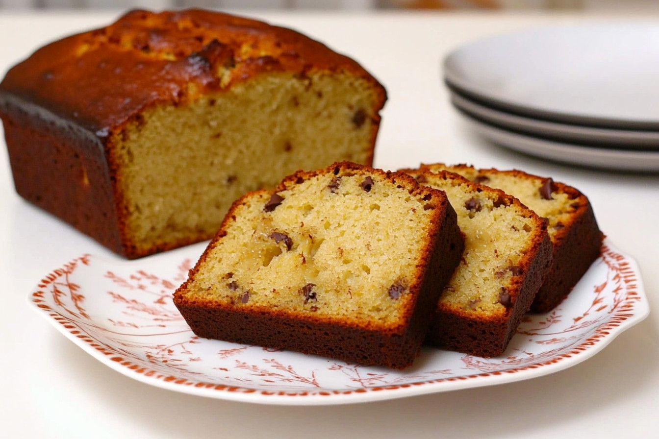Pan de plátano estilo Starbucks