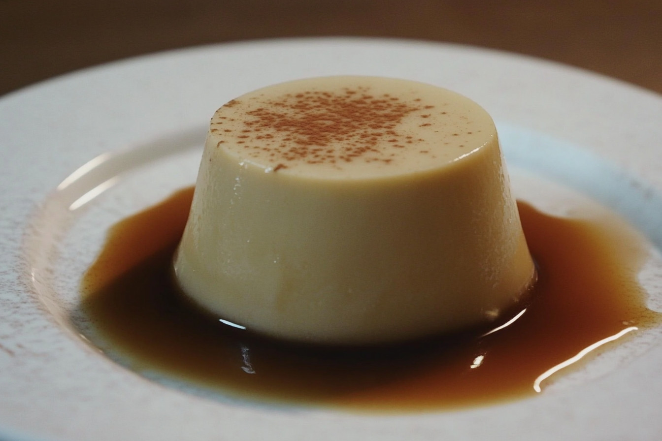 Panacota de turrón de Jijona