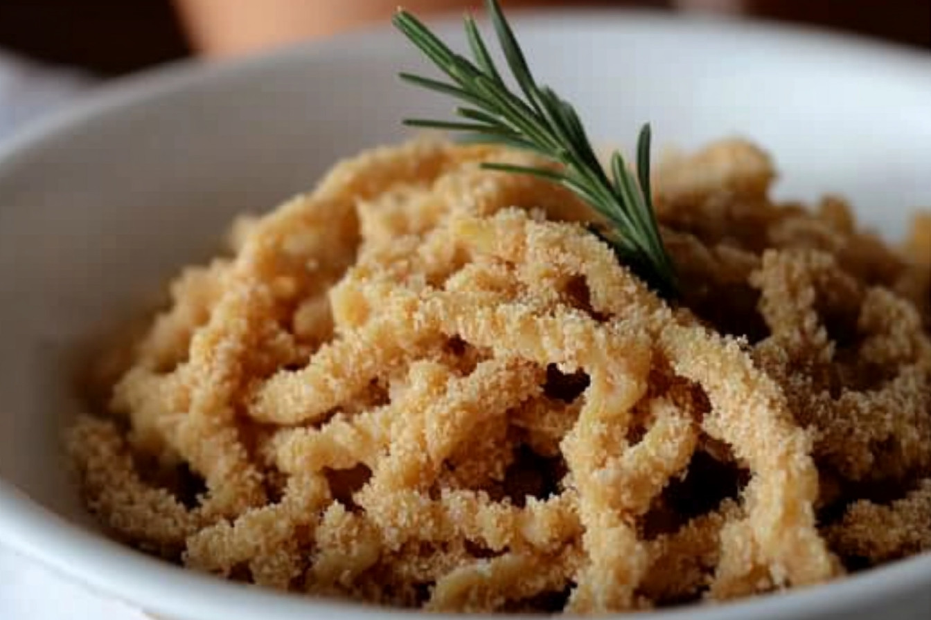 Passatelli de harina de farro