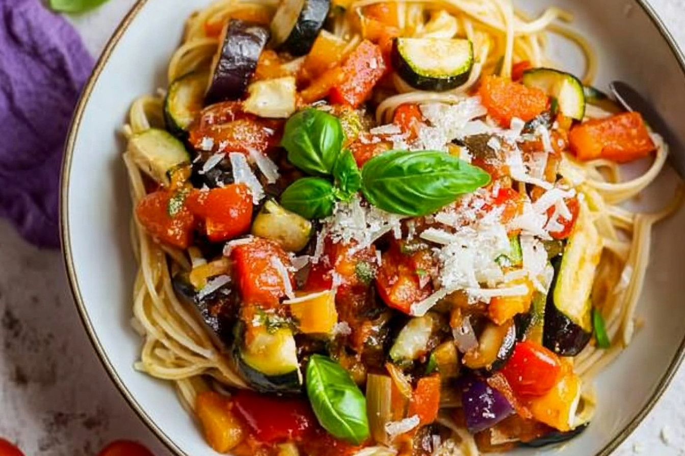 Pasta con Ratatouille