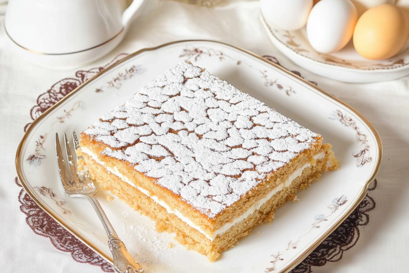 Pastel Ruso con Merengue