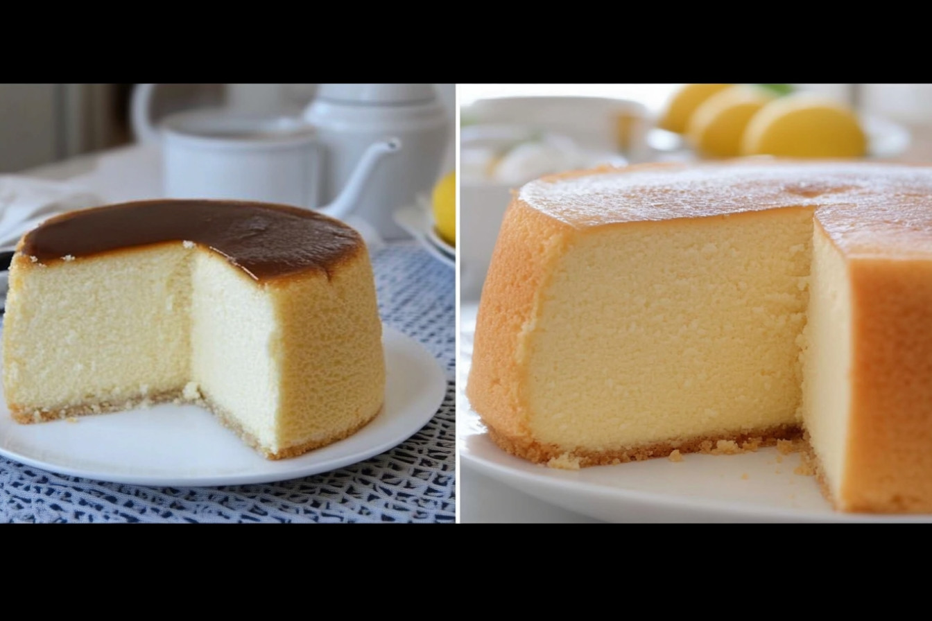 Pastel de queso japonés