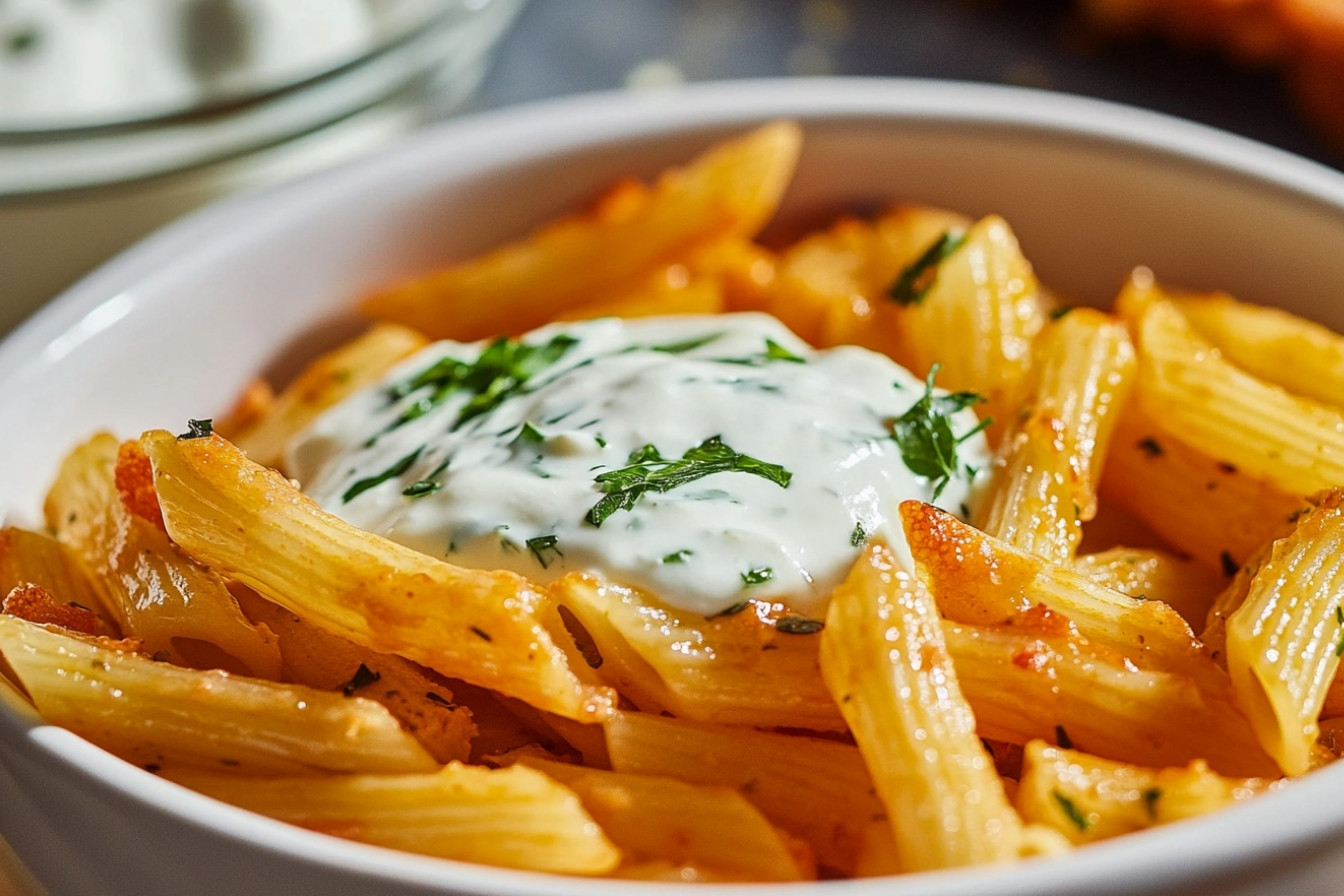 Patatas de pasta con queso