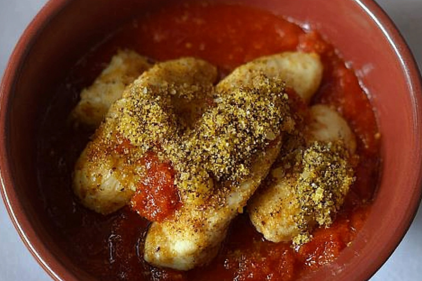 Pechuga de pollo con adobo