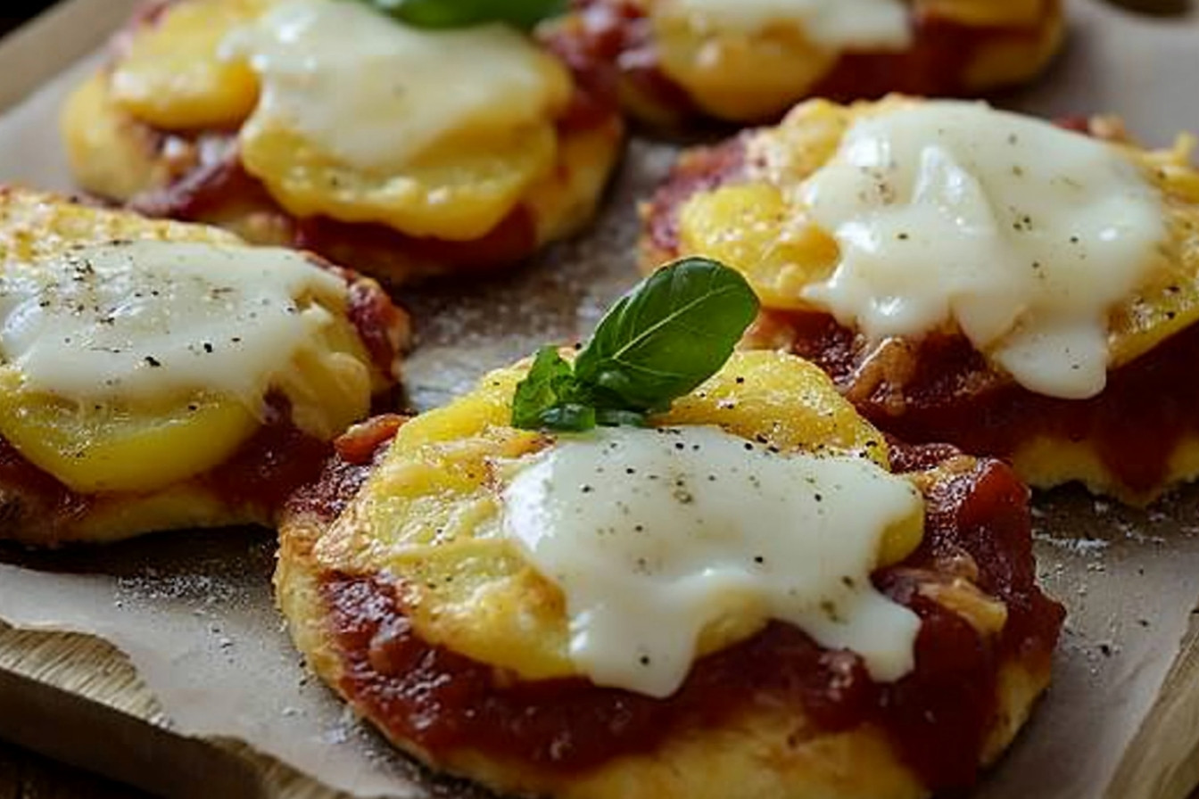 Pizzetas de patatas
