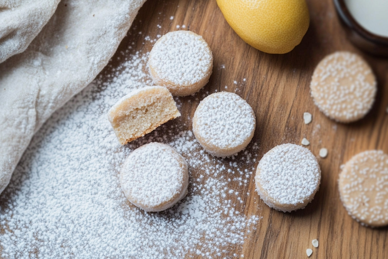 Polvorones de almendra caseros