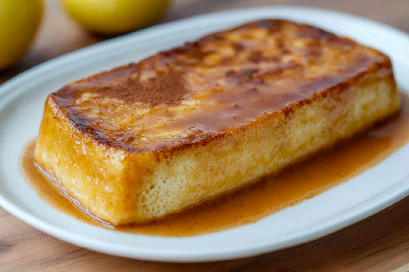 Pudín de manzana