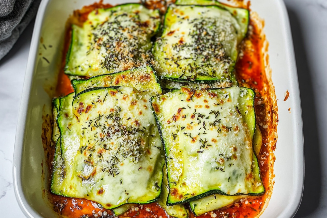 Raviolis de calabacín al airfryer