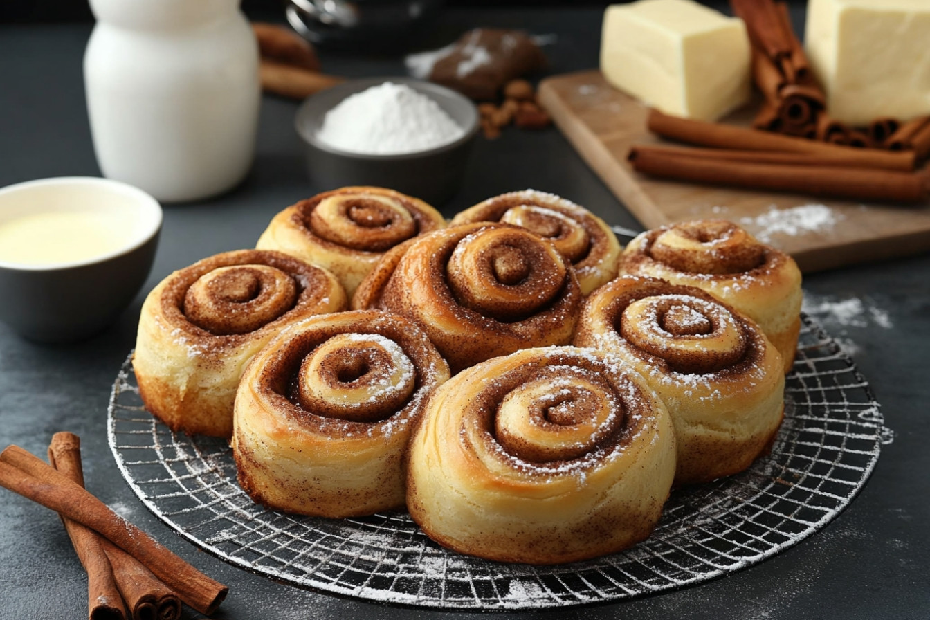Rollitos de canela express