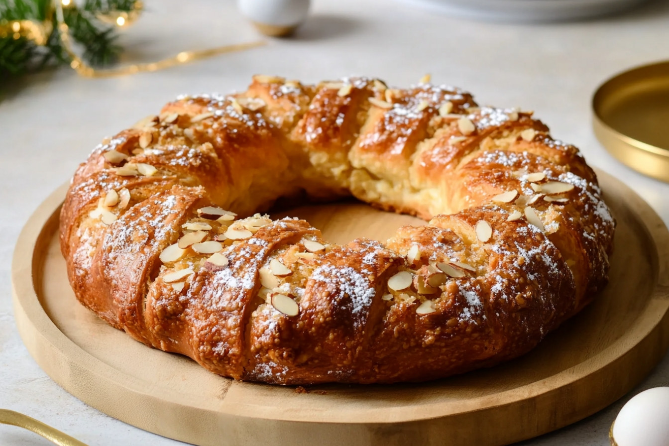 Roscón de Reyes sin gluten