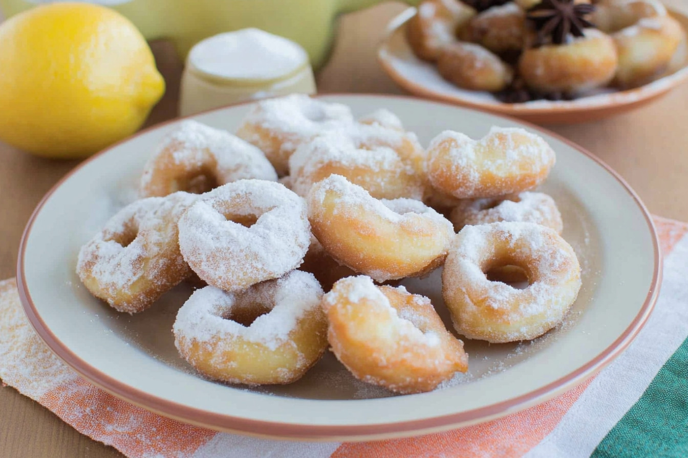 Rosquillas gallegas al horno