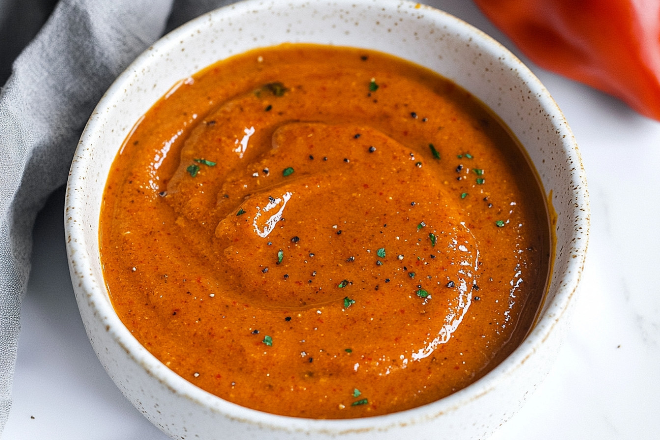 Salsa de pimientos del piquillo