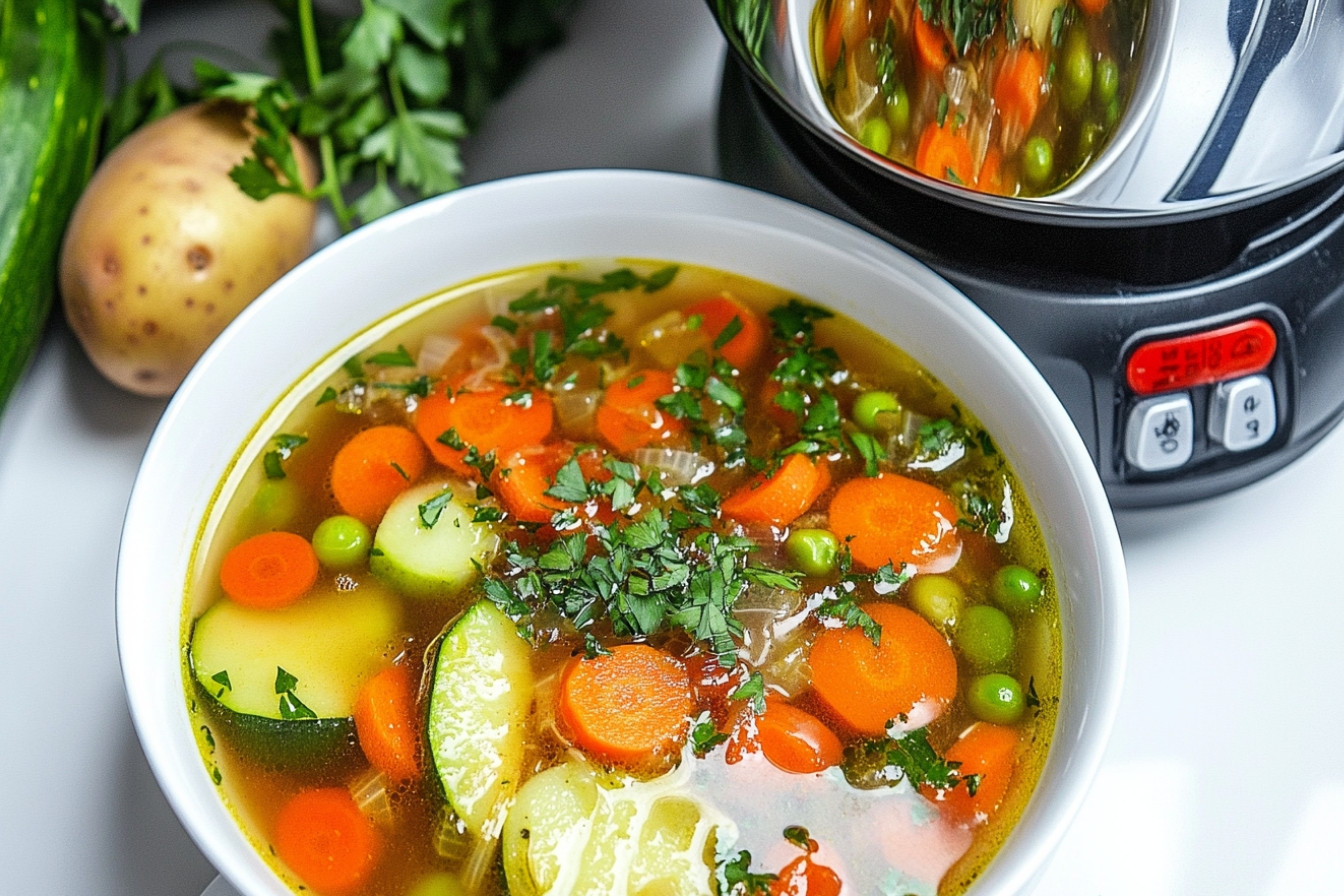 Sopa expreso de verduras