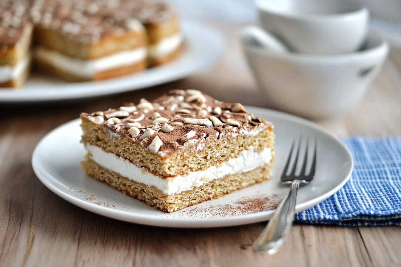 Tarta Fabiola de galletas