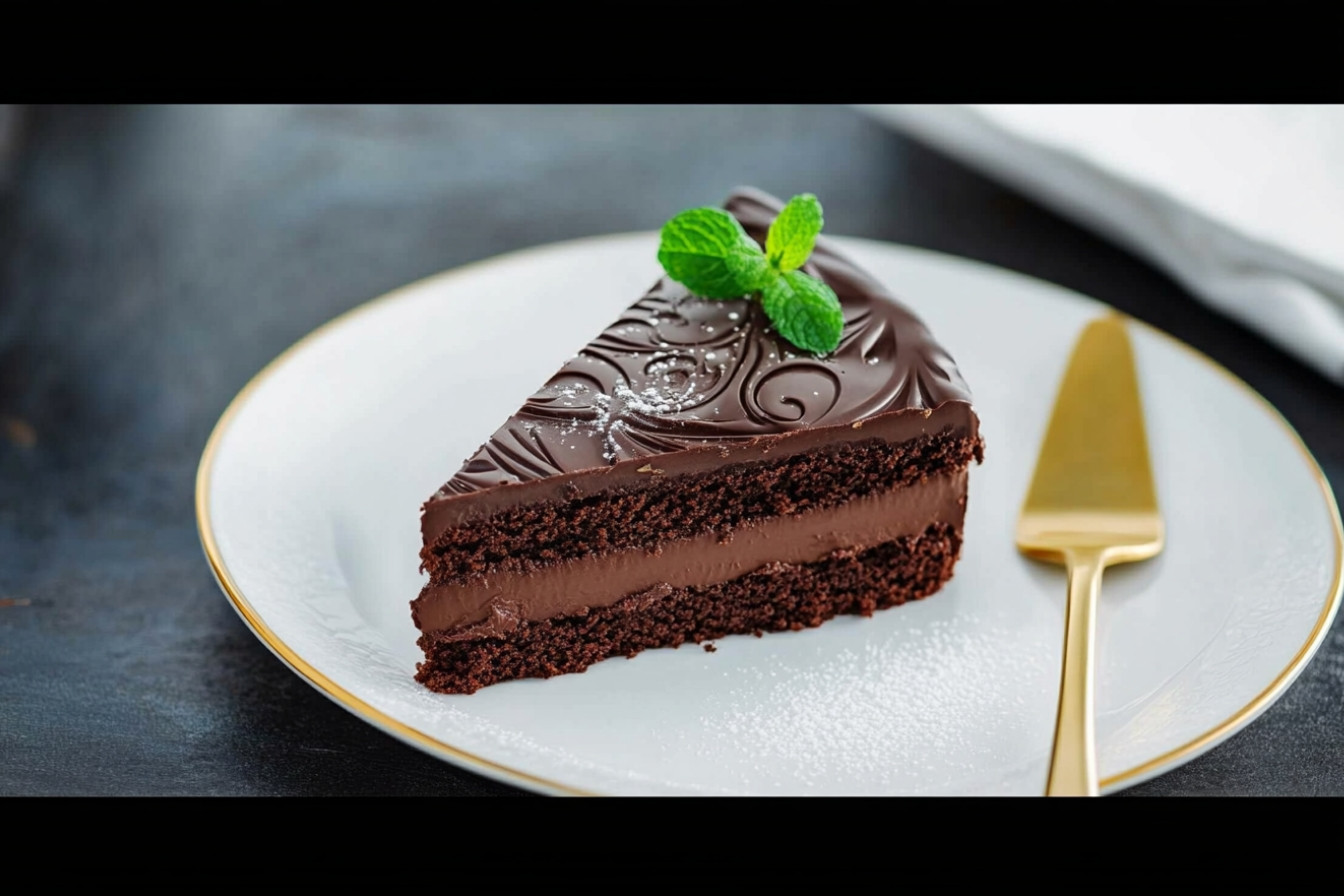 Tarta Sacher de chocolate