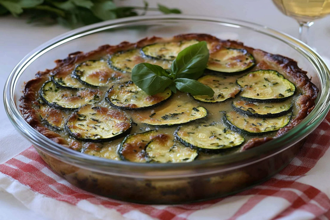 Tarta de calabacín fácil
