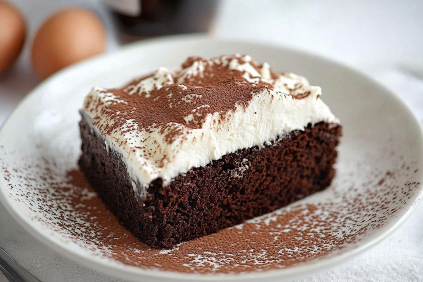 Tarta de chocolate Guinness
