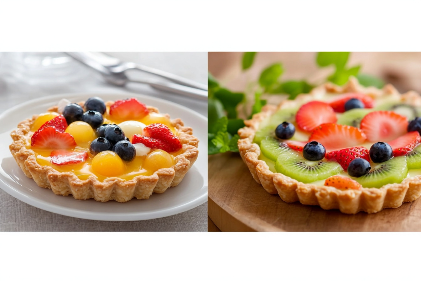Tarta de frutas fresca