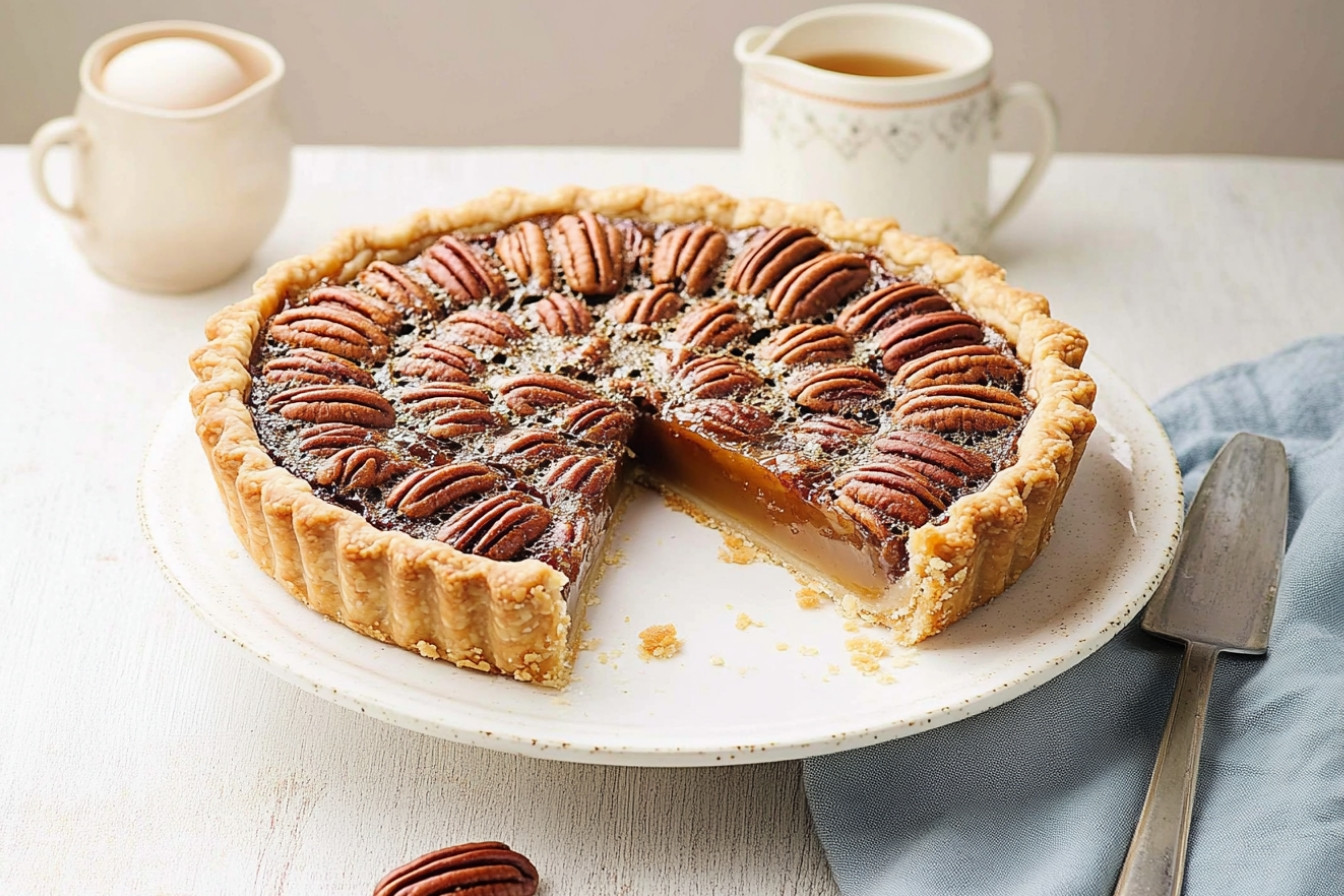 Tarta de nuez pecana