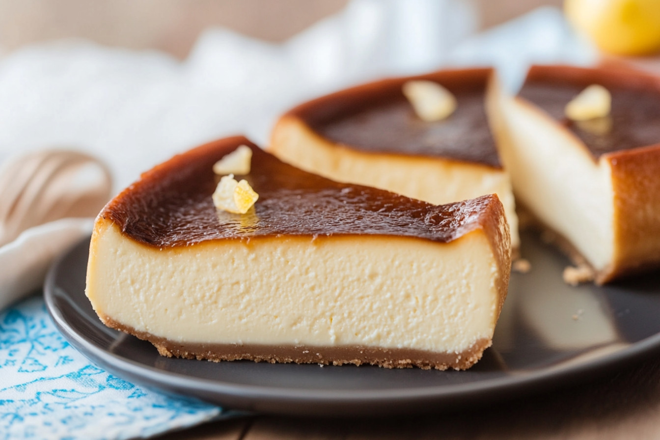 Tarta de queso al horno