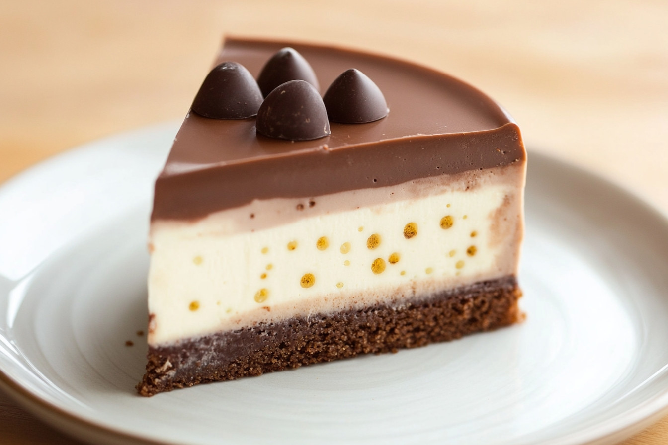 Tarta de tres chocolates