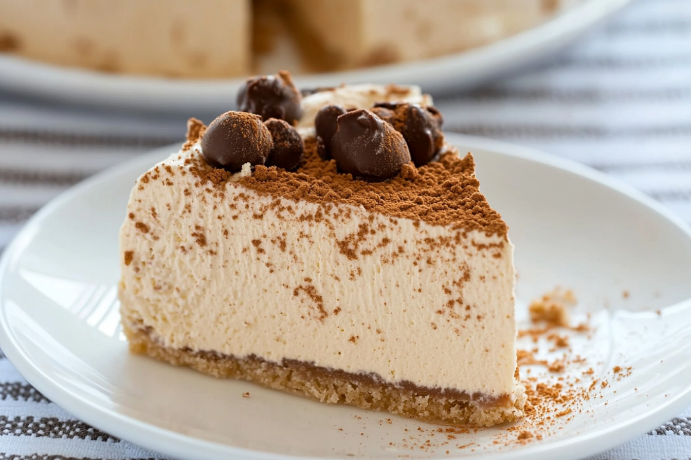 Tarta mousse de turrón