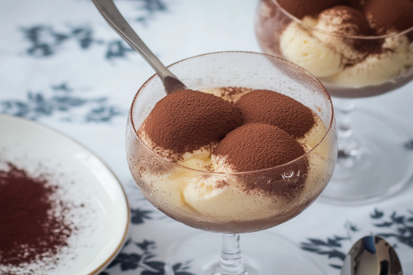 Tiramisú italiano del chef Massimo Bottura
