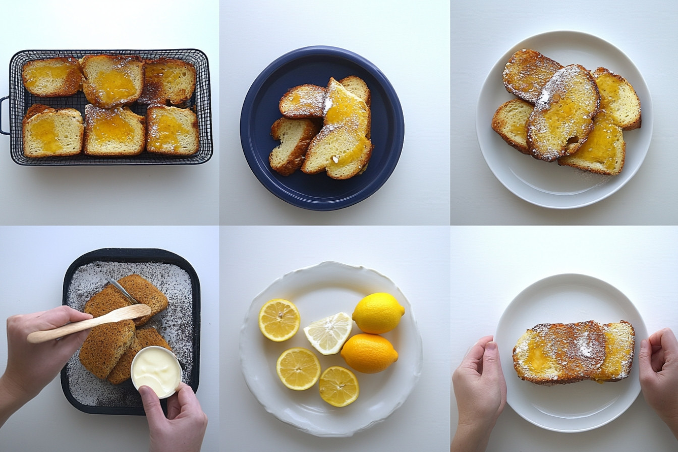 Torrijas de leche sin lactosa
