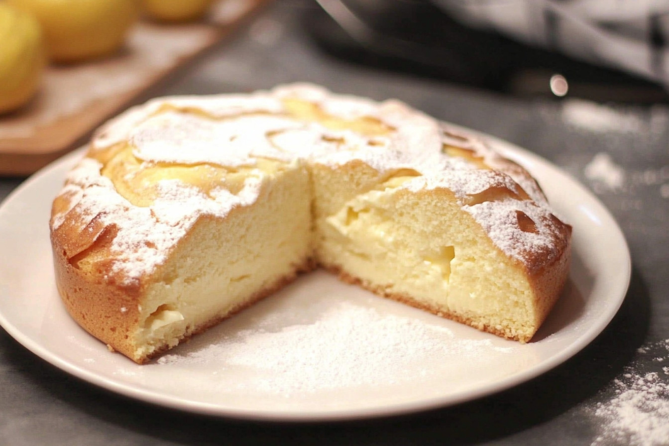 Torta de nata gallega