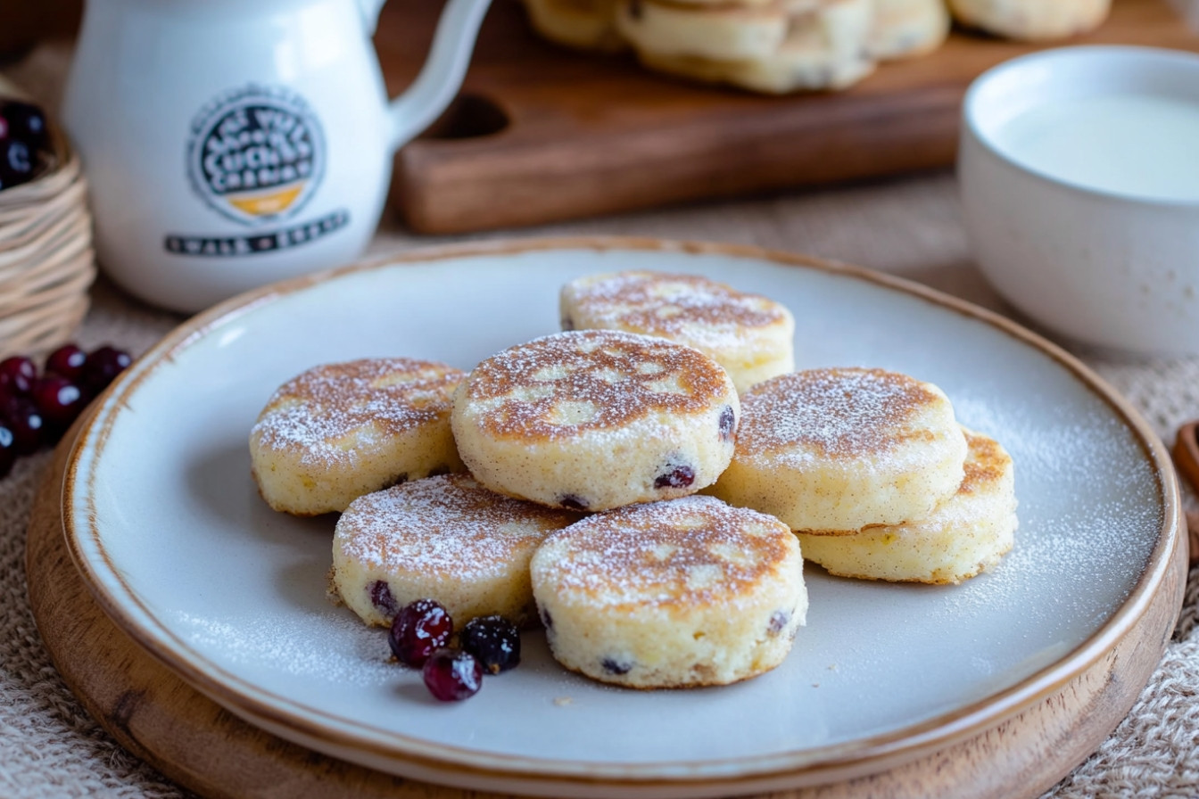 Tortas galesas o Welsh cakes