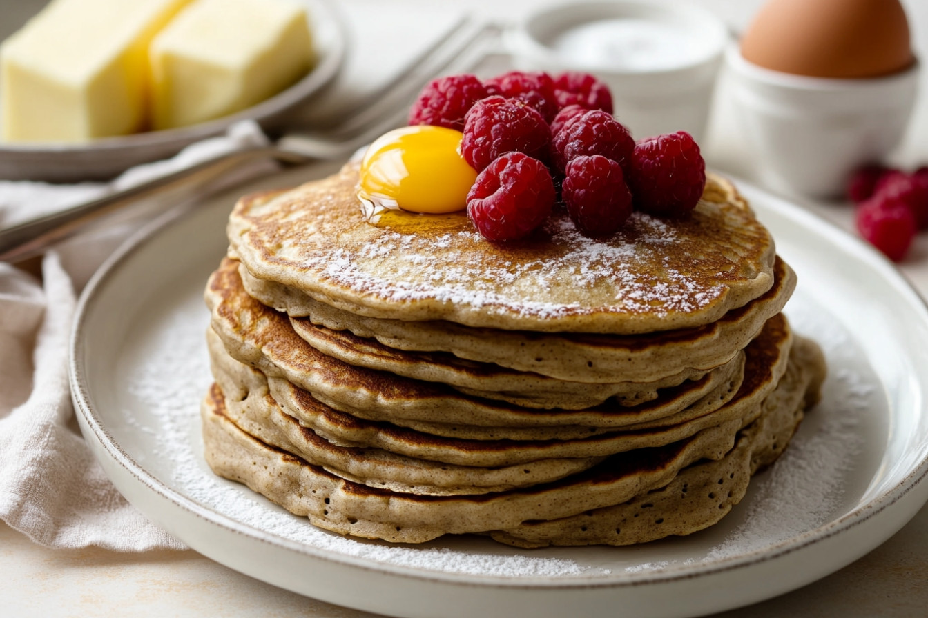 Tortitas esponjosas sin gluten