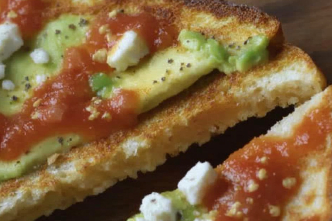 Tostada francesa de aguacate