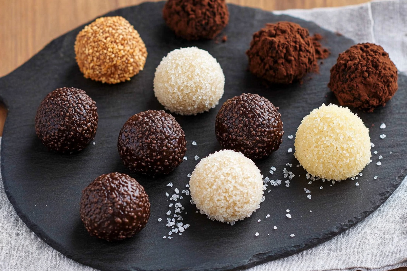Trufas de chocolate clásicas