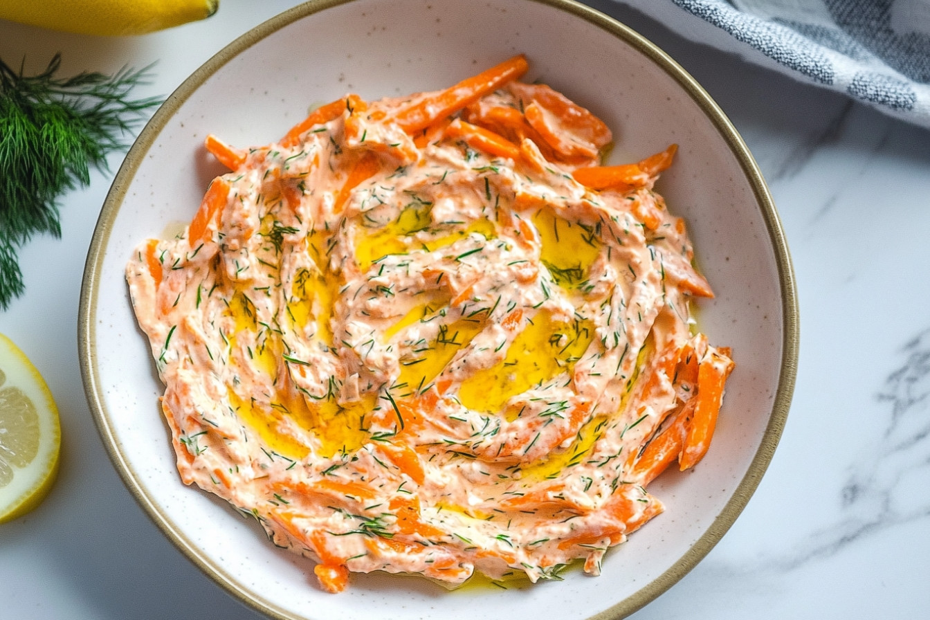 Tzatziki de zanahoria